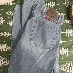 Wrangler Men's Relaxed Fit Jeans - Light Blue